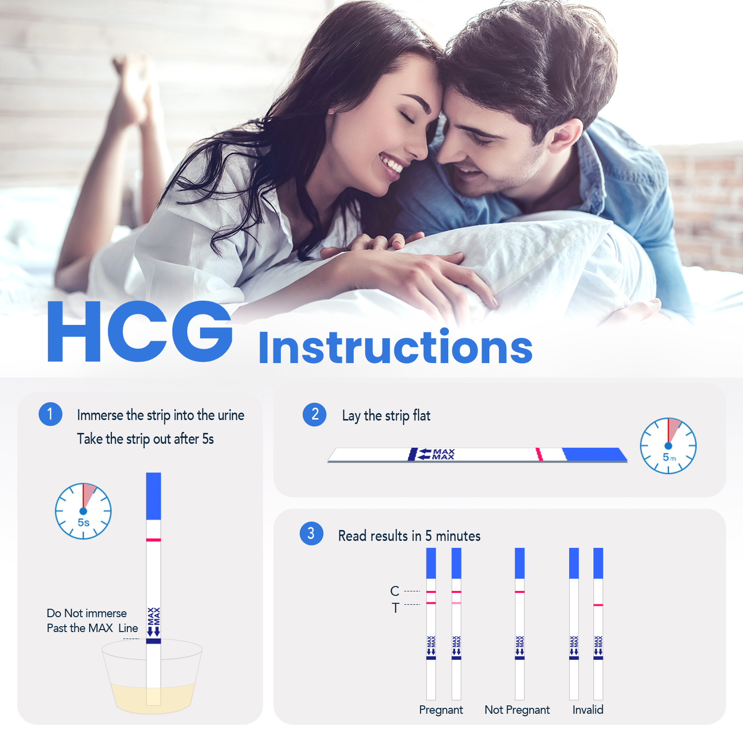 Femometer terhességi (hCG) tesztcsík csomag 10 db - Image 7