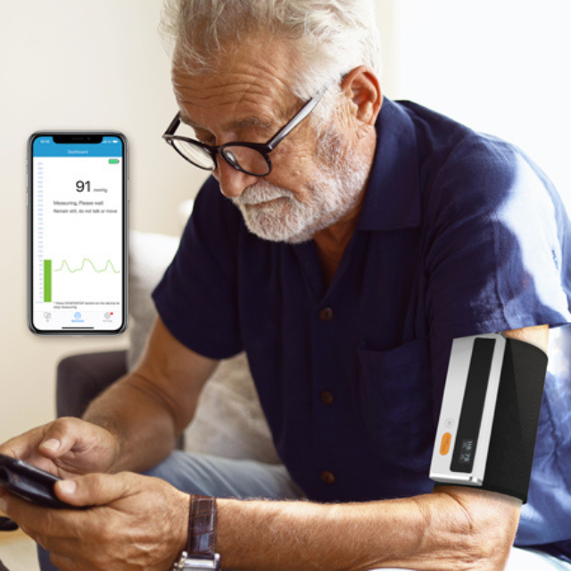 Viatom Armfit+ Vezeték nélküli felkar vérnyomásmérő + EKG - Image 4