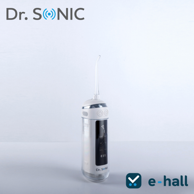 Dr. SONIC L13 összecsukható akkumulátoros szájzuhany, 6 fokozattal, 4 különböző fúvókával (fehér) - Image 3