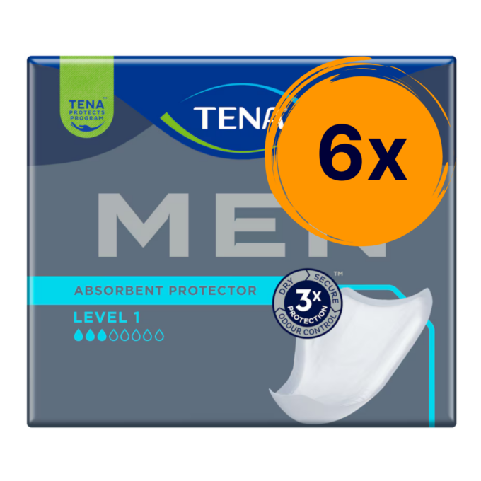 6x Tena Men Level 1