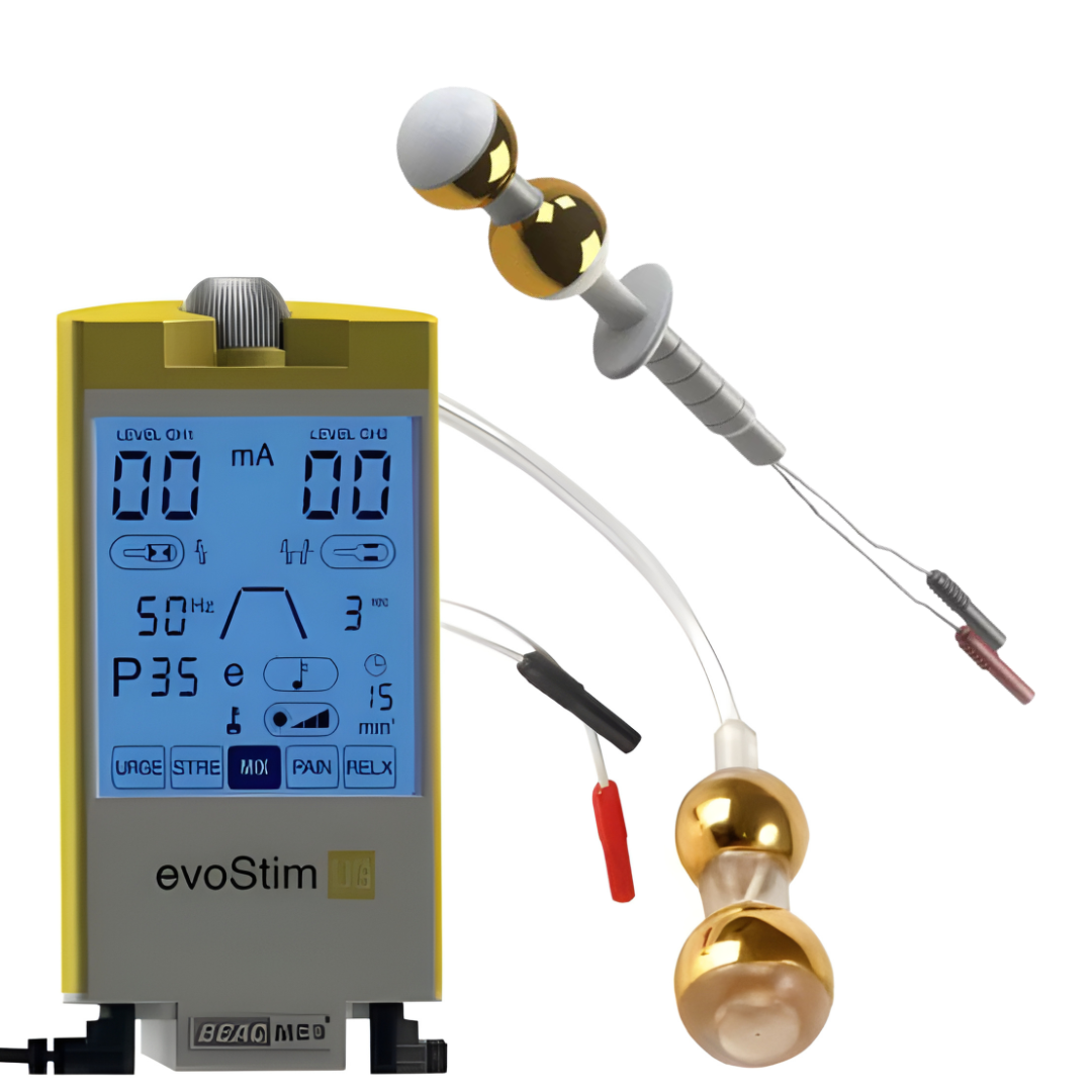 Általános inkontinencia kezelő szett hüvelyi szondával és EvoStim UG készülékkel