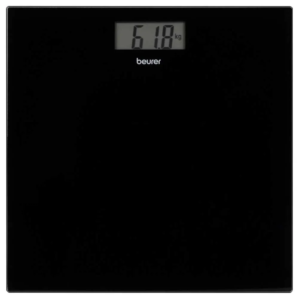 Beurer GS 10 fekete üvegmérleg - Image 2